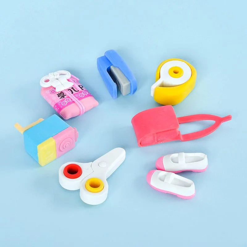 IWAKO trintukų – dėlionių rinkinys „School Supply No.1“-Kita-Brain Games LT