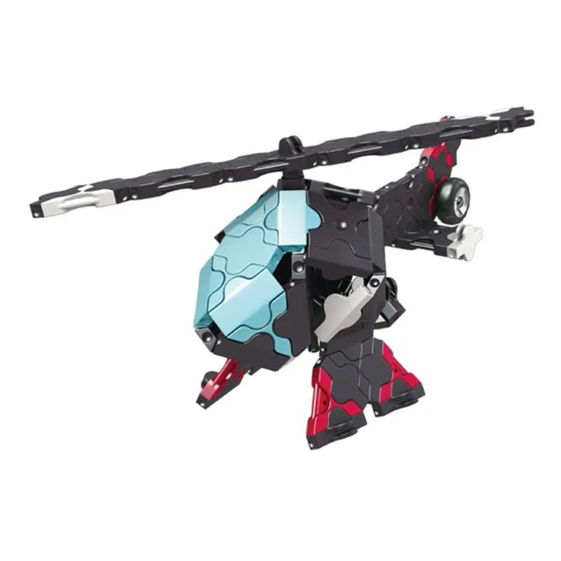 Japoniškas konstruktorius LaQ „Hamacron Constructor Black Racer“-Konstruktoriai-Brain Games LT