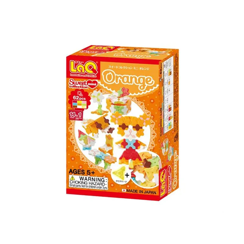 Japoniškas konstruktorius LaQ „Sweet Collection Mini Orange“-Konstruktoriai-Brain Games LT