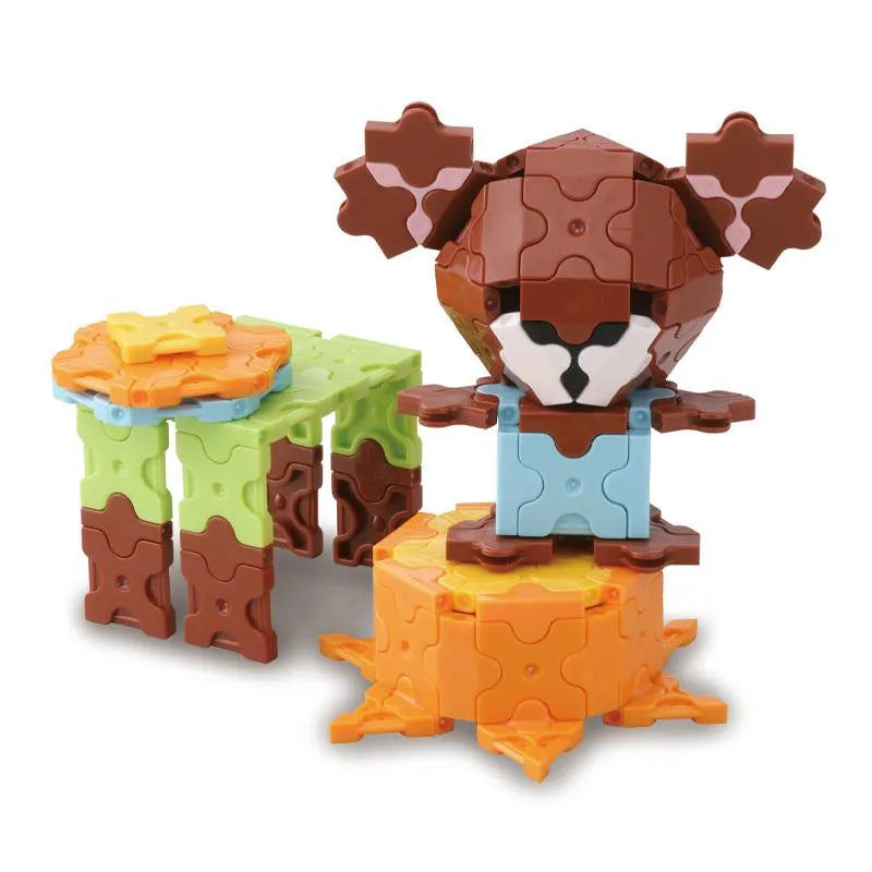 Japoniškas konstruktorius LaQ „Sweet Collection Teddy“-Konstruktoriai-Brain Games LT