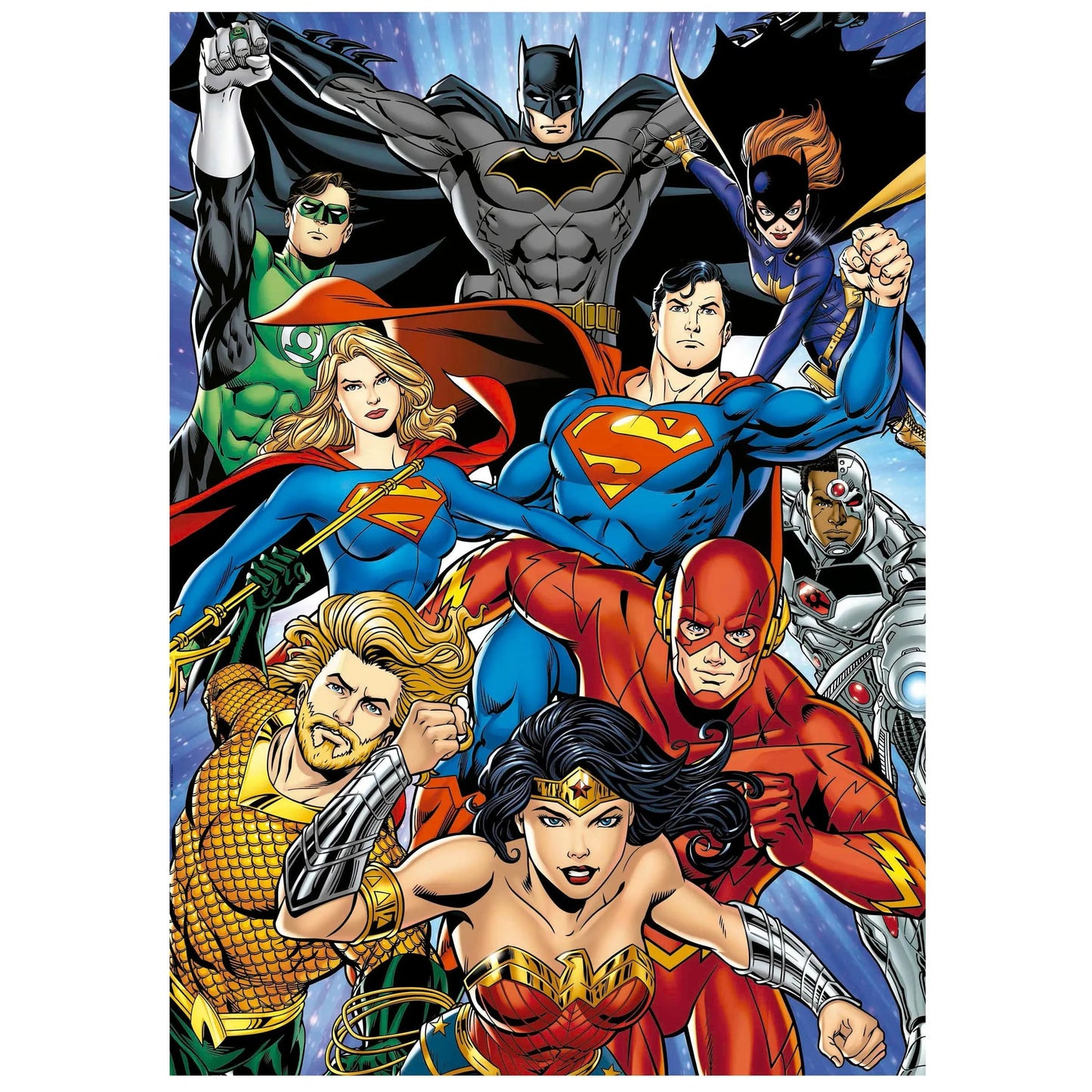 Justice League DC Comics, 1000-Universalios dėlionės-Brain Games LT