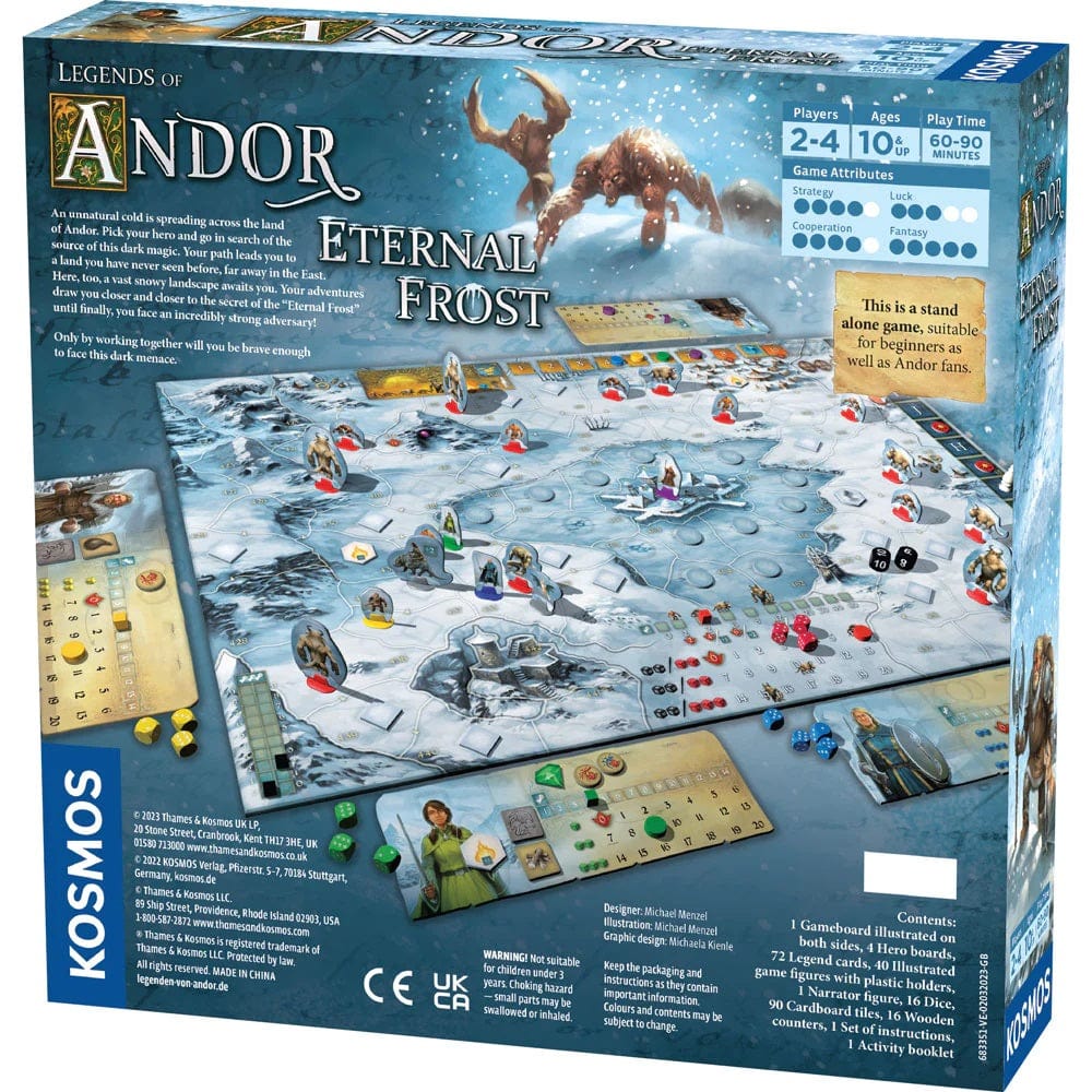 Kosmos Stalo žaidimai Legends of Andor: Eternal Frost