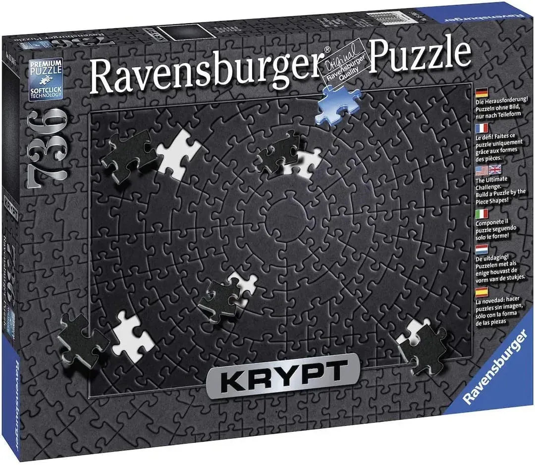 Ravensburger Universalios dėlionės Krypt Black, 736