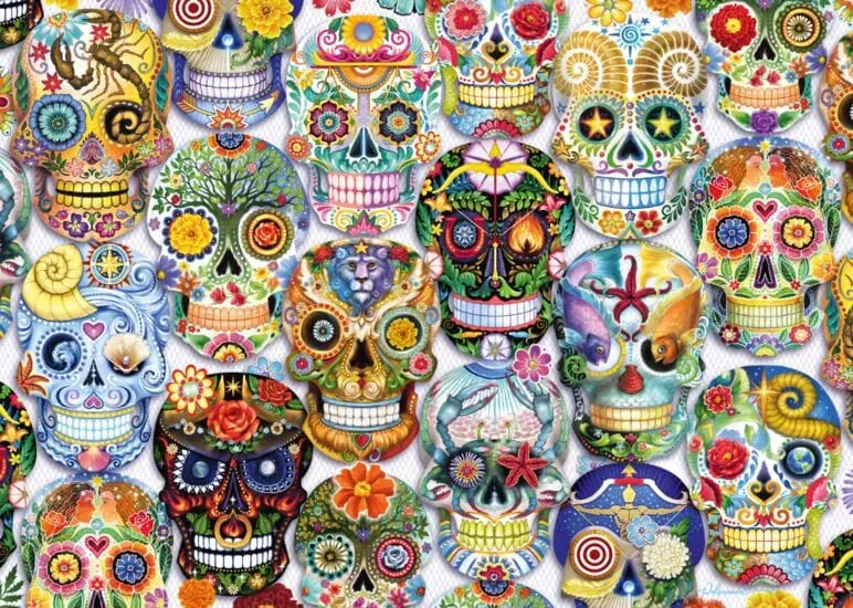 La Catrina, 2000-Universalios dėlionės-Brain Games LT