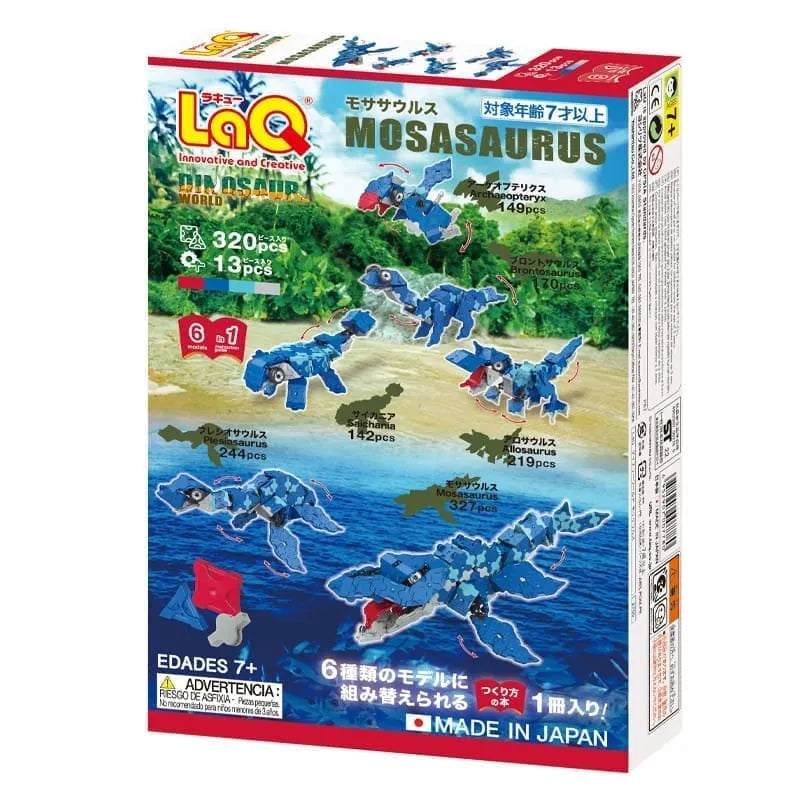 LaQ „Dinosaur World Mosasaurus”-Konstruktoriai-Brain Games LT
