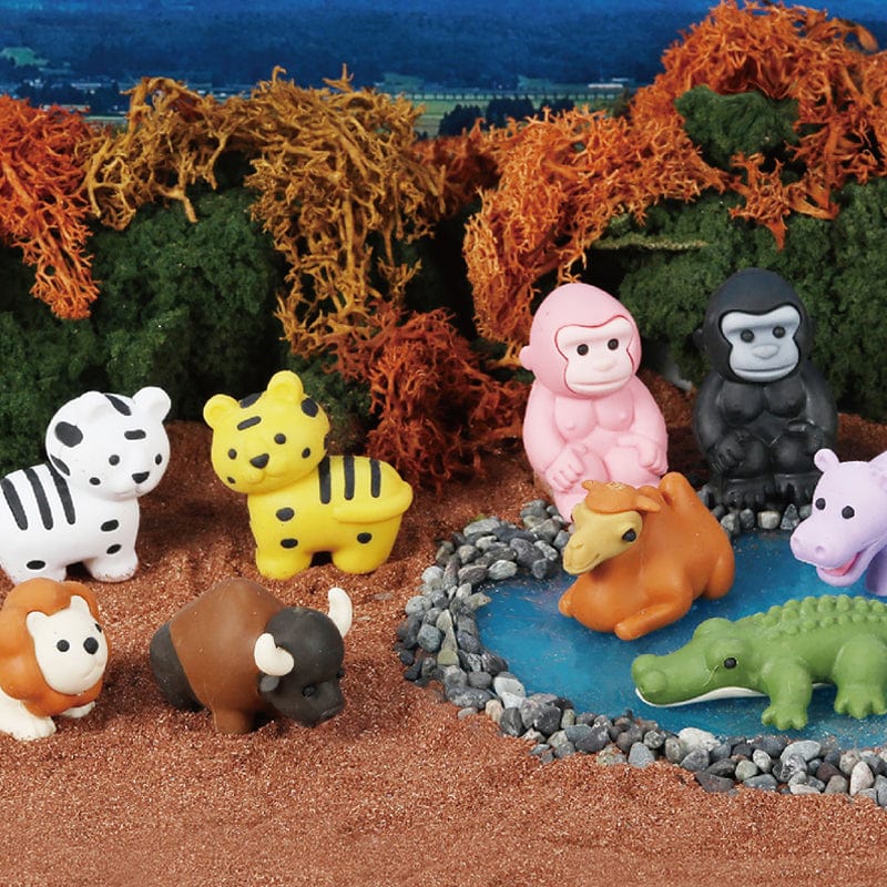 LaQ Kita IWAKO trintukų – dėlionių rinkinys „Savanna”