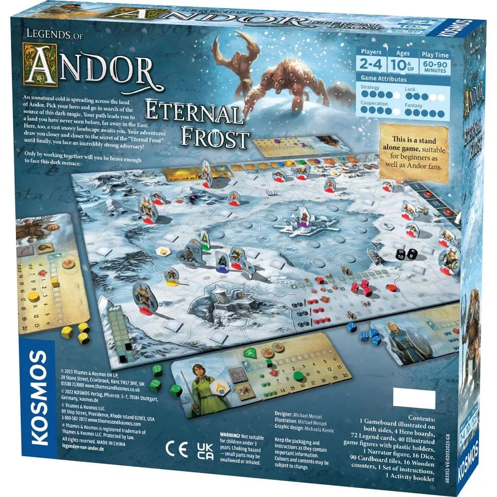 Legends of Andor: Eternal Frost-Stalo žaidimai-Brain Games LT