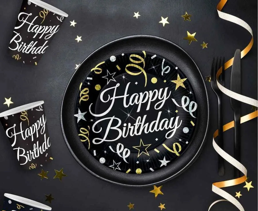 Lėkšštės Happy Birthday, 6 vnt.-Kita-Brain Games LT