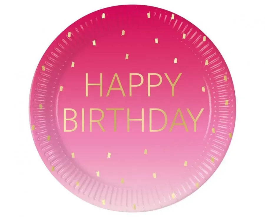 Lėkštės Pink Happy Birthday-Kita-Brain Games LT