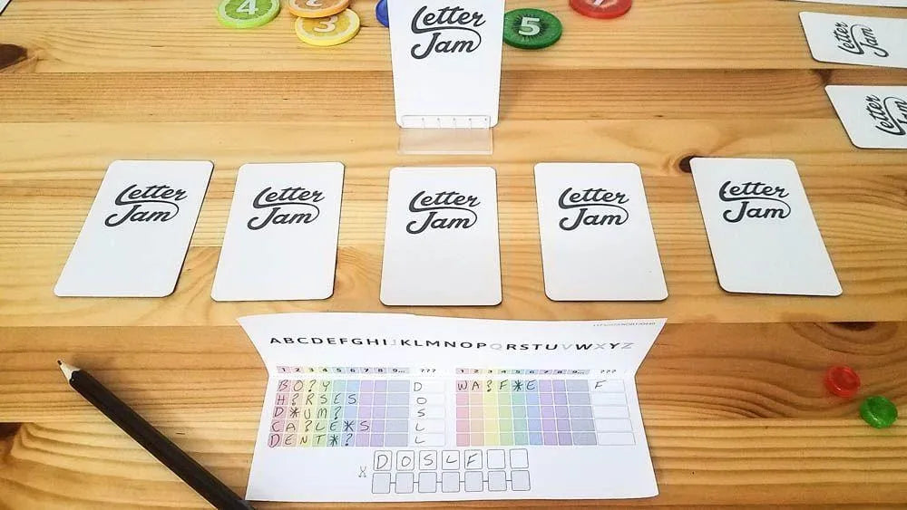 Letter Jam (EN)-Stalo žaidimai-Brain Games LT