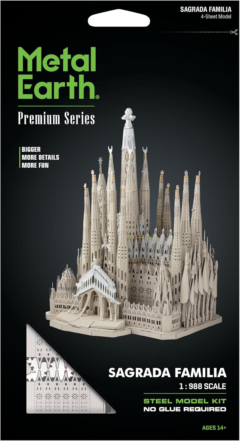 Metal Earth Konstruktoriai Premium Series: Sagrada Familia