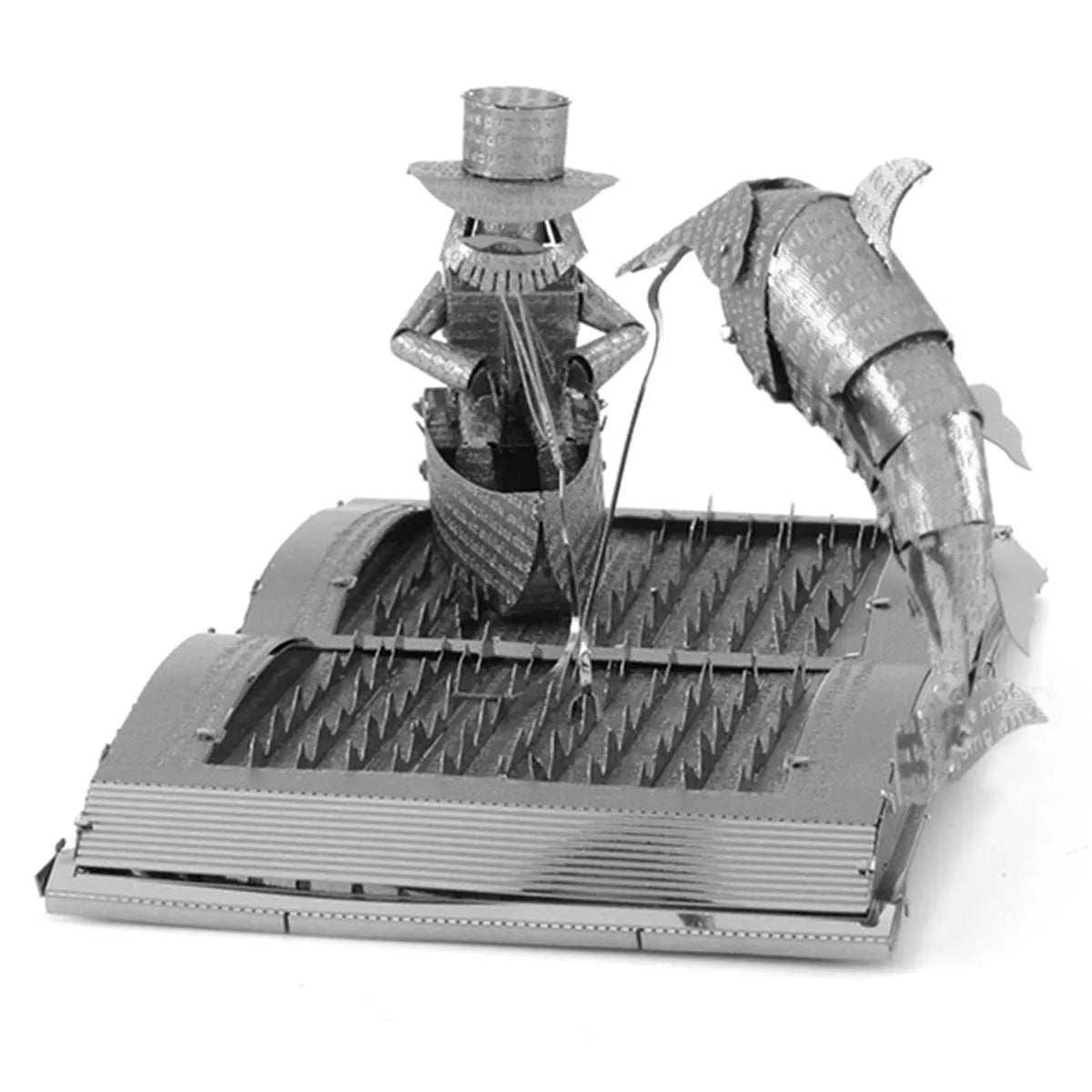 Metal Earth - The Old Man and the Sea Book Sculpture-Konstruktoriai-Brain Games LT