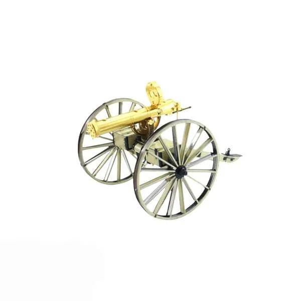 Metal Earth Wild West Gatling Gun-3D Delionės-Brain Games LT