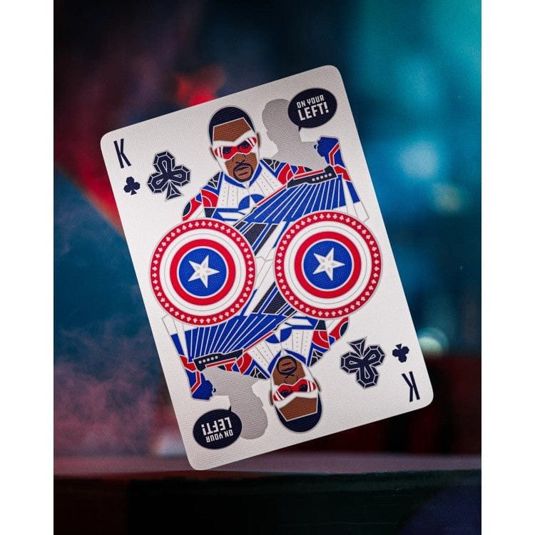 Metalo jungtys Kita Theory11 Captain America kortos