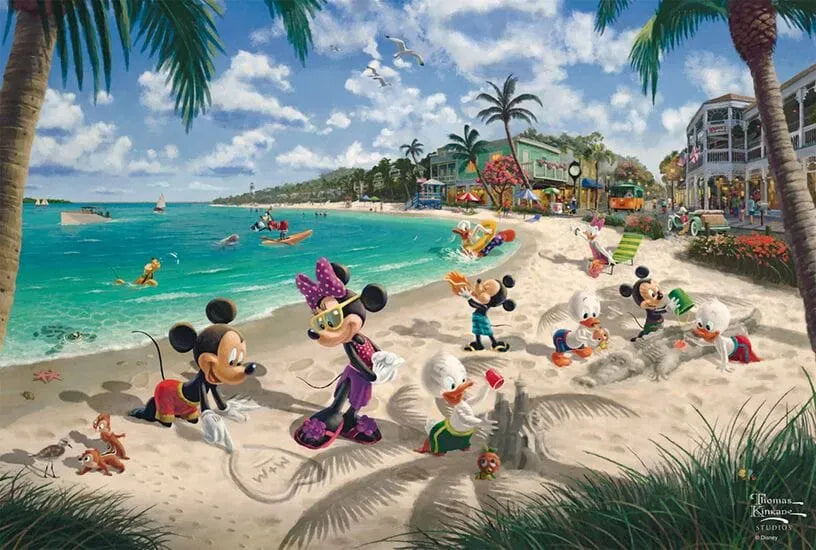 Mickey and Minnie in Florida, 200-Vaikiškos dėlionės-Brain Games LT