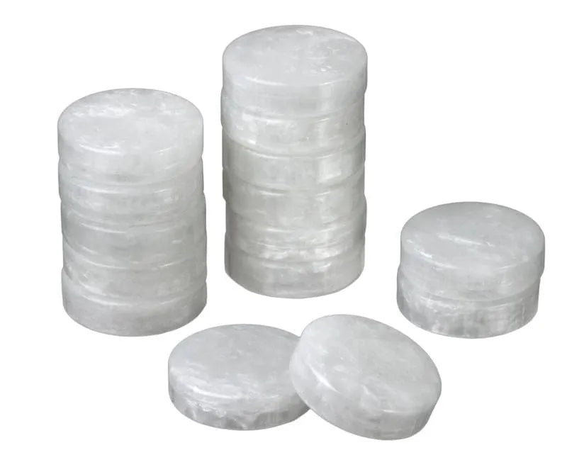 Nardų žetonai „medium“, 28 × 8 mm, plastikiniai-Klasikiniai žaidimai-Brain Games LT