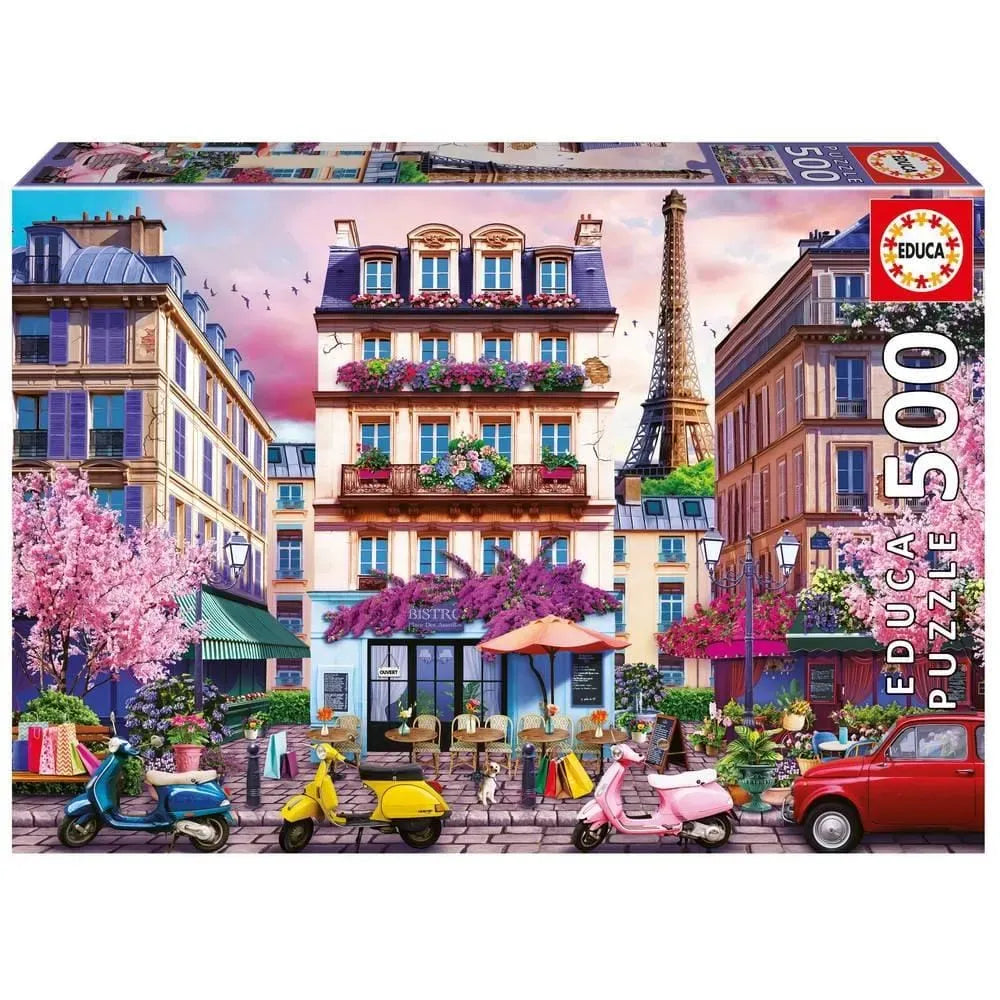Paris Shopping District, 500-Universalios dėlionės-Brain Games LT
