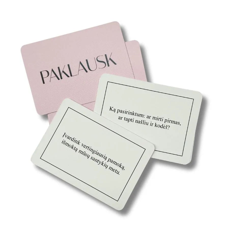 Paklausk. Poroms-Stalo žaidimai-Brain Games LT