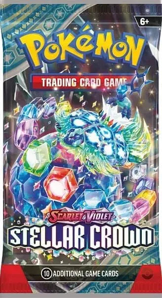 Pokémon TCG: SV07 Stellar Crown-Stalo žaidimai-Brain Games LT
