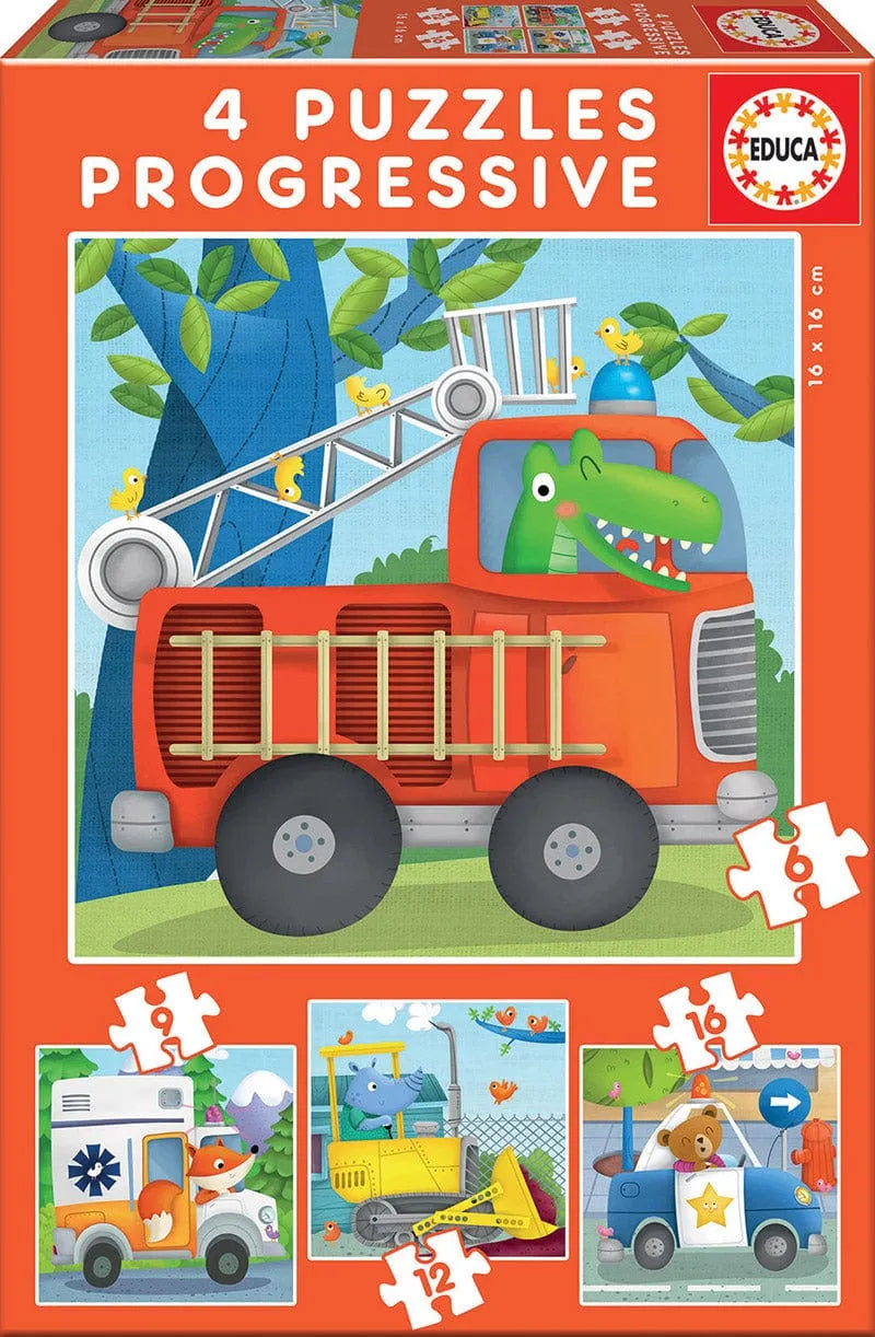 Rescue patrol, 6, 9, 12, 16-Vaikiškos dėlionės-Brain Games LT