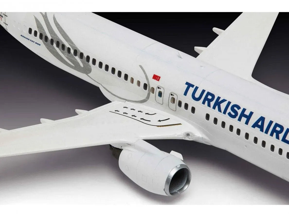 Baksas Surenkami modeliai Revell - Boeing 737-800 "Turkish Airlines", 1/144