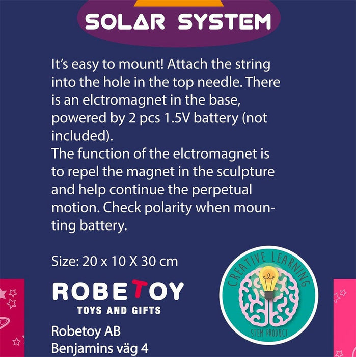 Robetoy Kita Kinetic Mobile Solar System