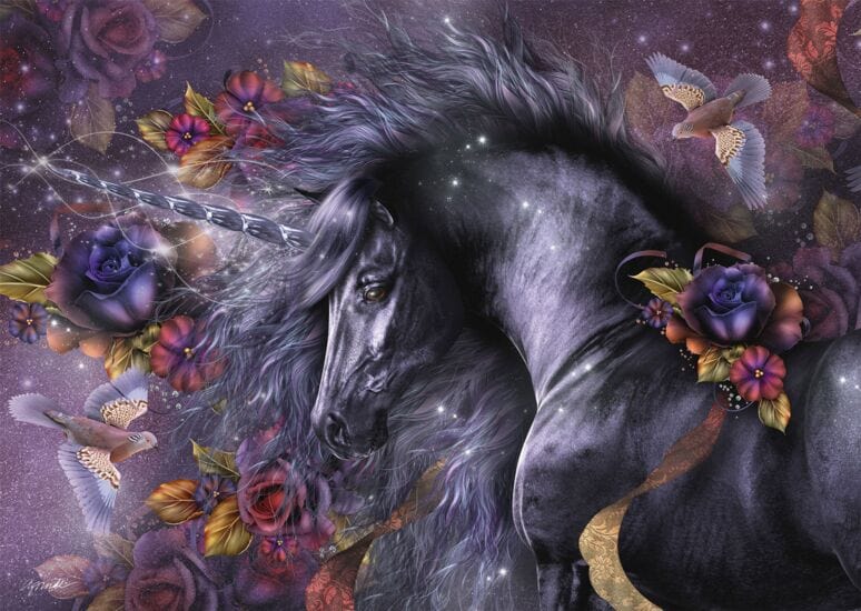 Schmidt Universalios dėlionės Blue Rose, 1000