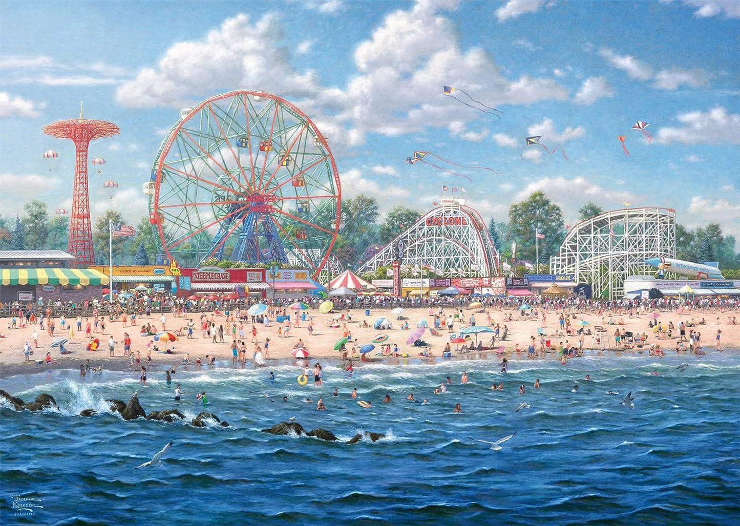 Schmidt Universalios dėlionės Coney Island, 1000