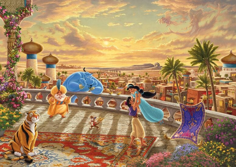 Schmidt Universalios dėlionės Disney, Jasmine Dancing in the Desert Sunlight, 1000