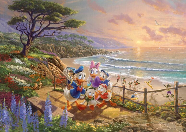 Schmidt Universalios dėlionės Donald and Daisy A Duck Day Afternoon, 1000