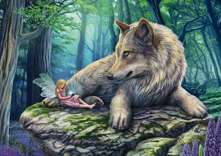 Schmidt Universalios dėlionės The wolf and the elf, 500