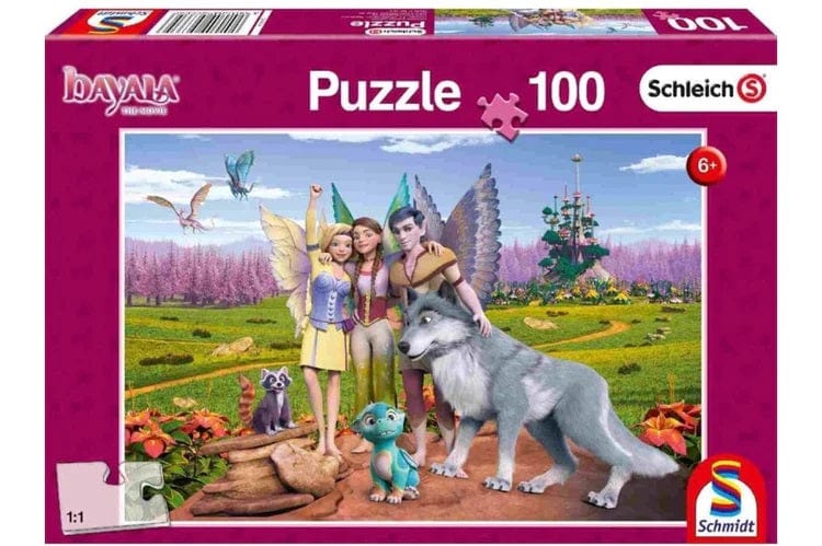 Schmidt Vaikiškos dėlionės Land of elves and dragons, 100