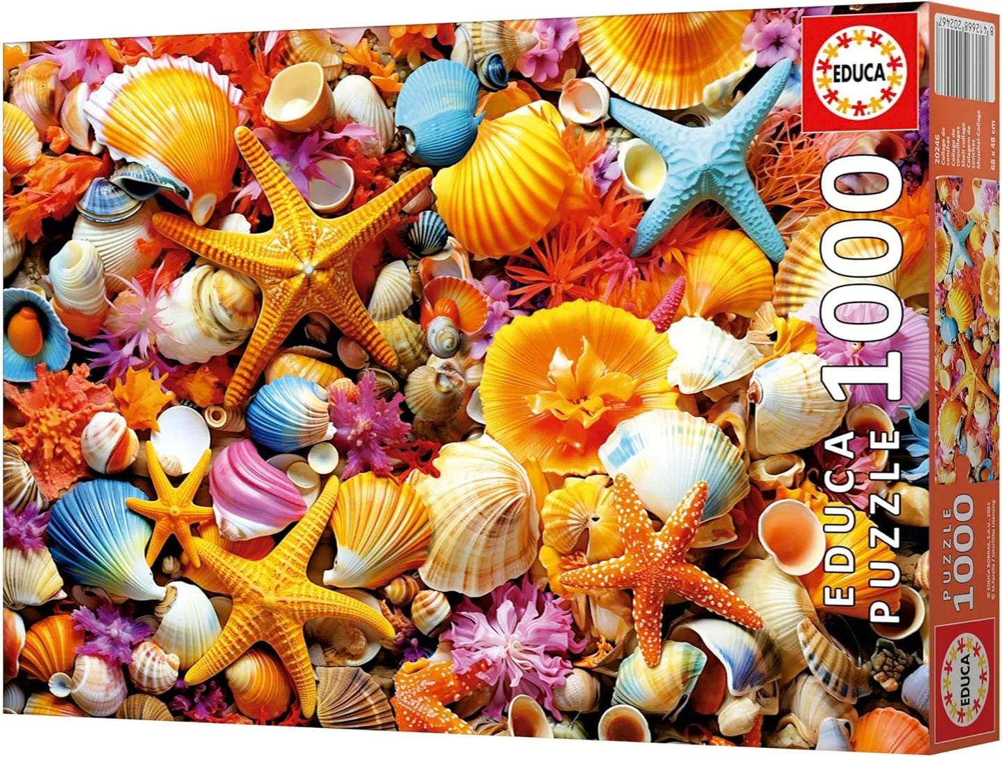 Educa Universalios dėlionės Shell Collage, 1000