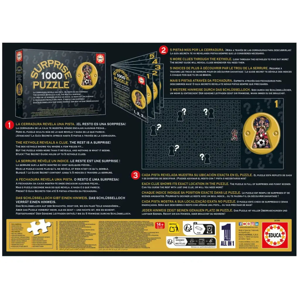 Shoot!, 1000-Vaikiškos dėlionės-Brain Games LT
