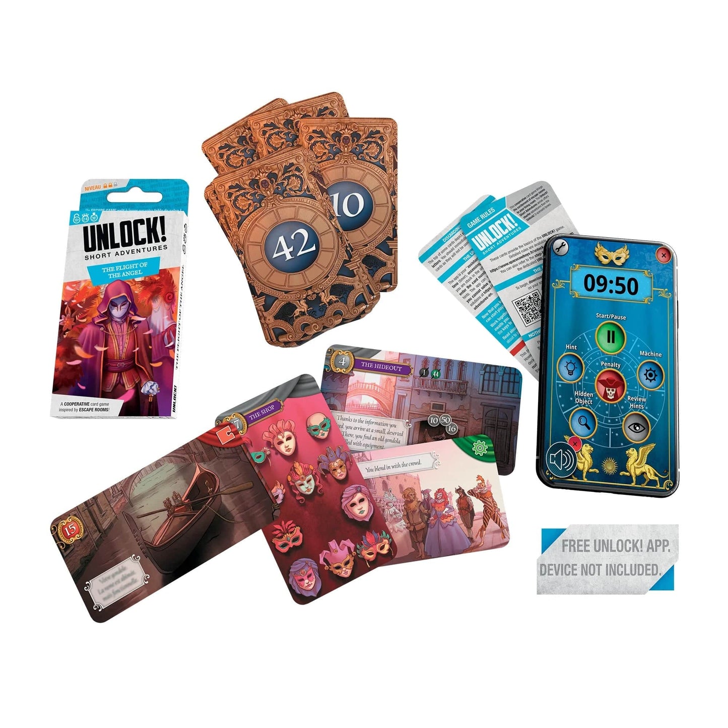 Space Cowboys Stalo žaidimai Unlock! Short 3 - The Flight of the Angel