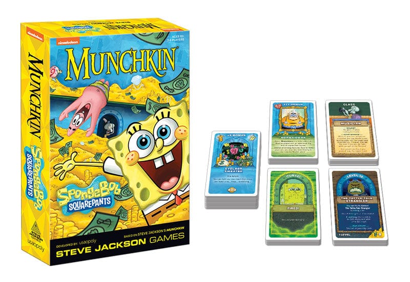 Steve Jackson Games Stalo žaidimai Munchkin: SpongeBob SquarePants