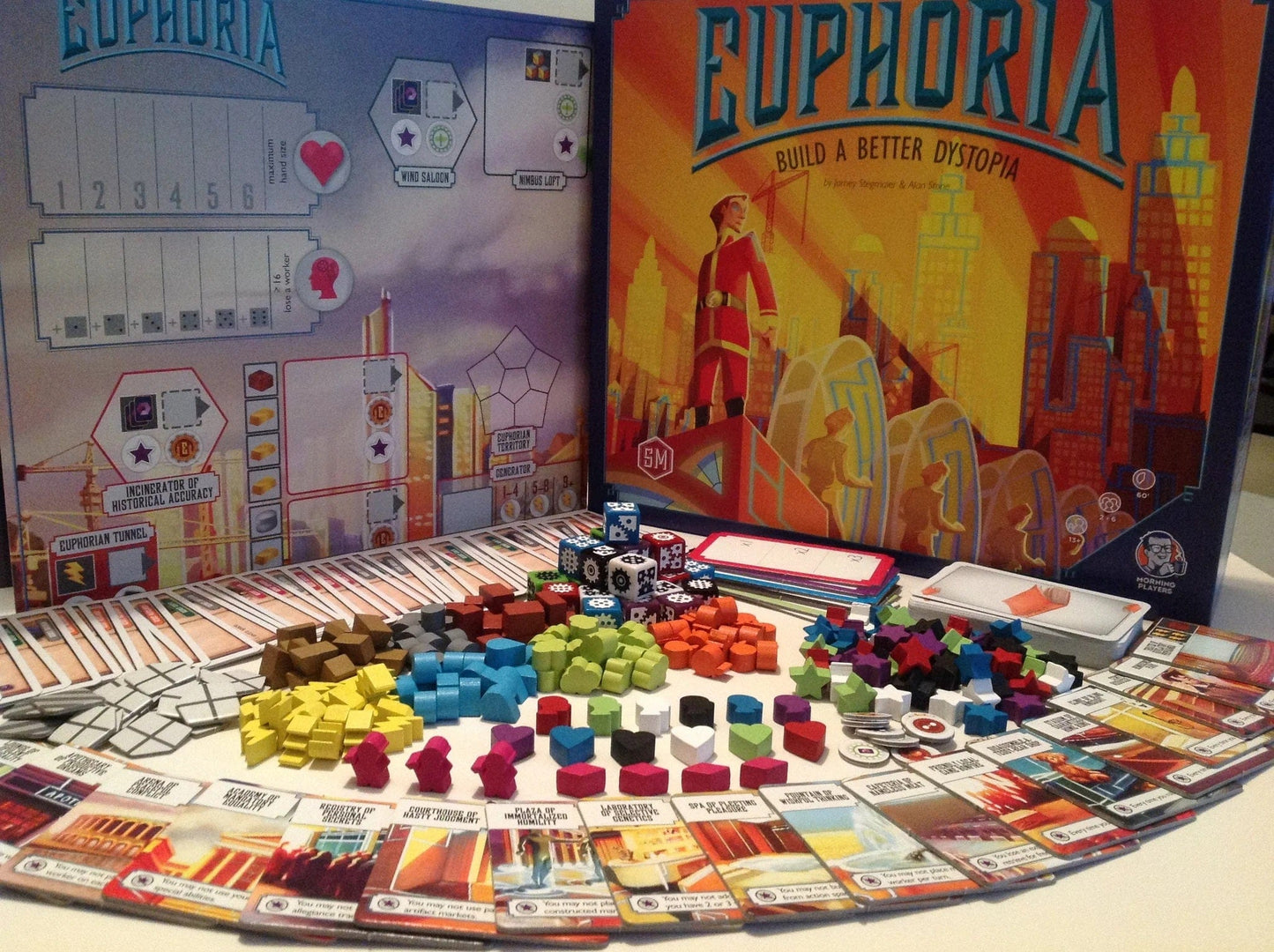 stonemaier games Stalo žaidimai Euphoria