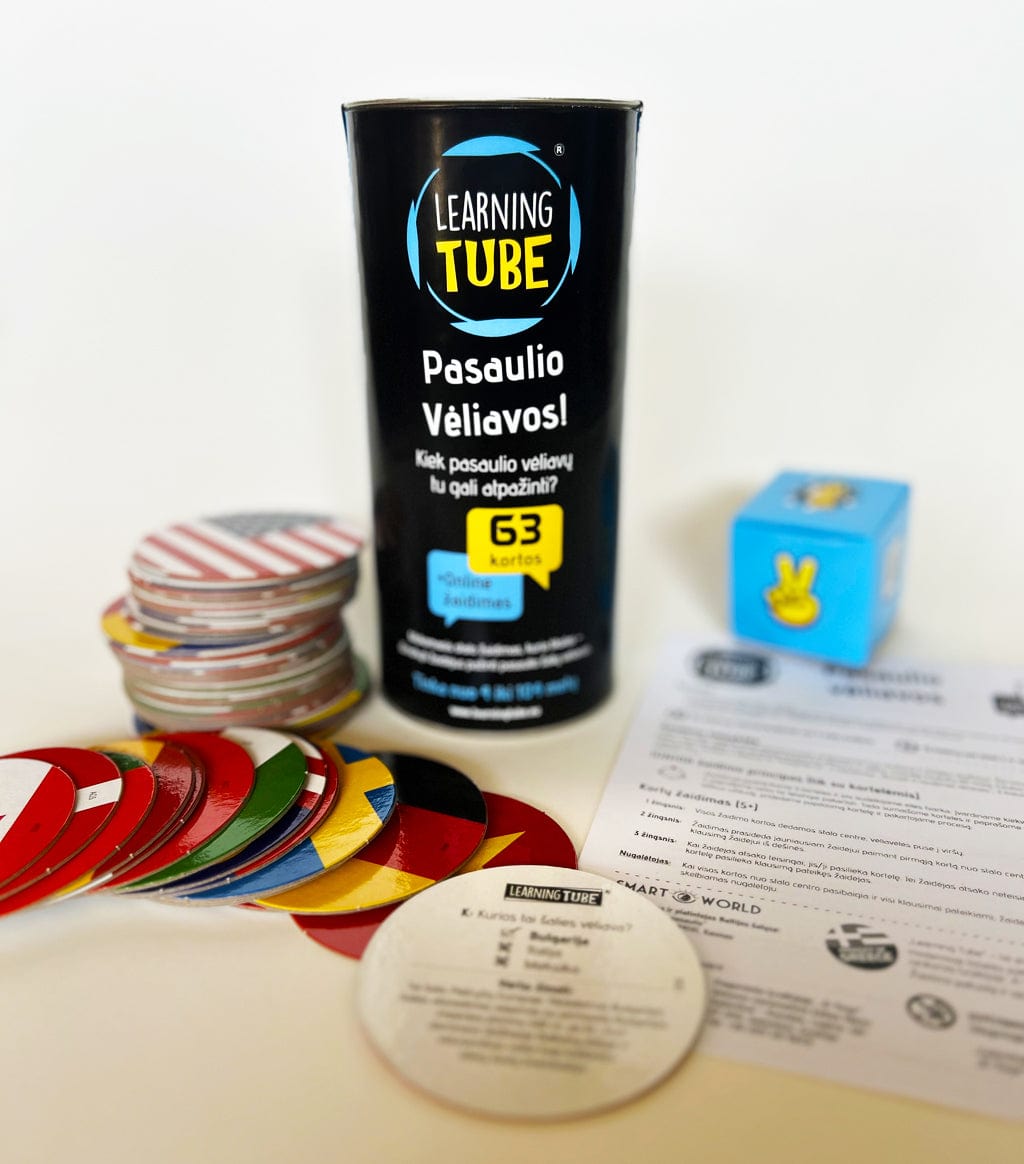 Sumanus pasaulis Stalo žaidimai Pasaulio vėliavos