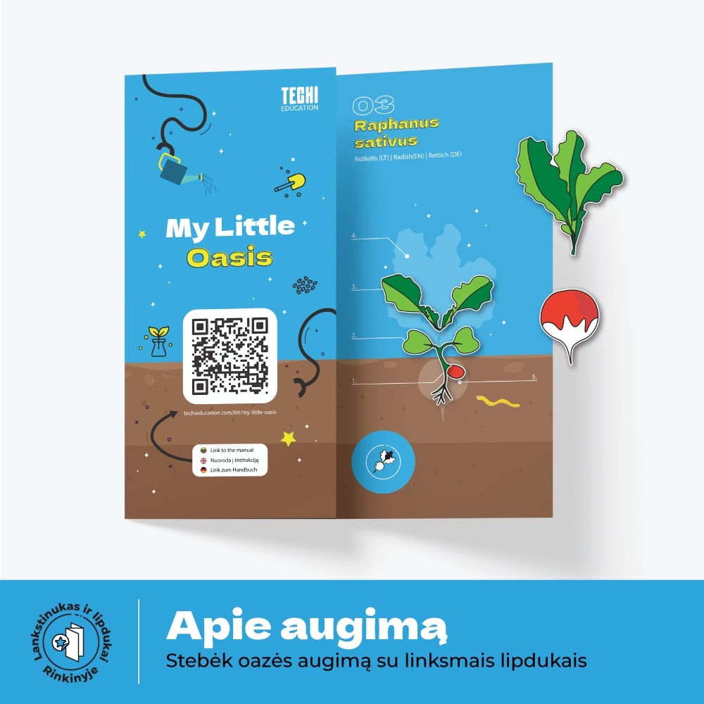 Techi Konstruktoriai Mano mažoji oazė