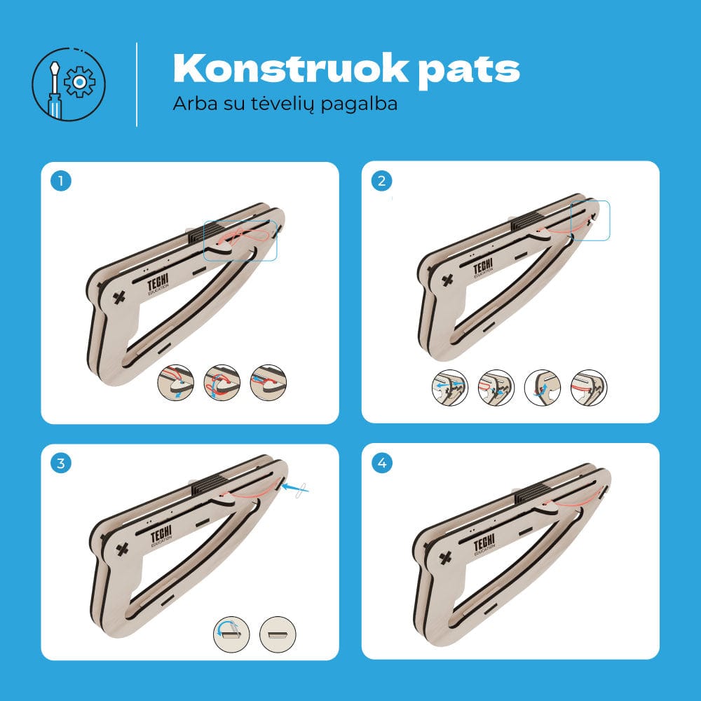 Techi Konstruktoriai Sklandyklių Laidyklė