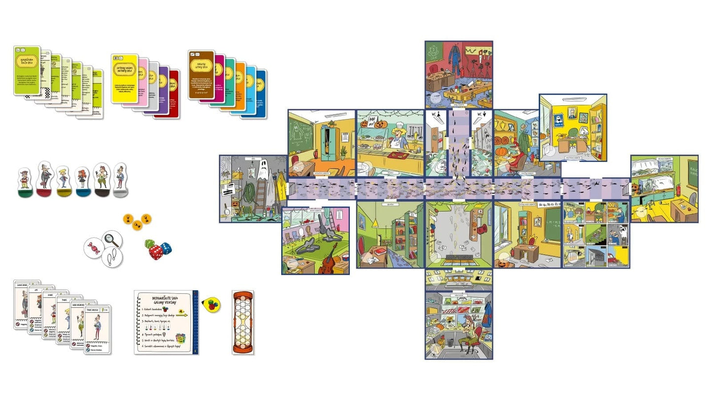 Terra Publica Stalo žaidimai Domas ir Tomas. Mokyklos detektyvai