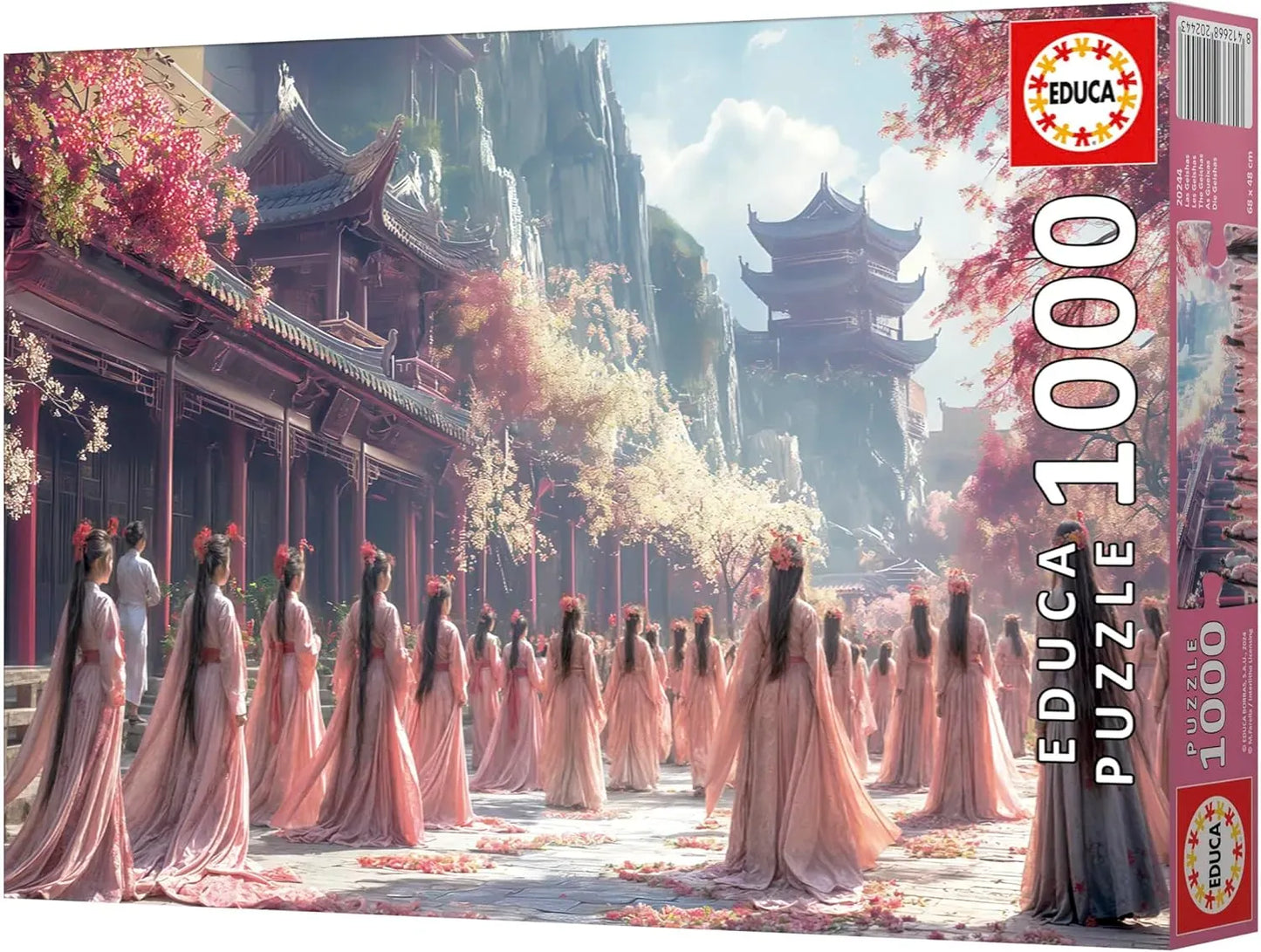 Educa Universalios dėlionės The Geishas, 1000