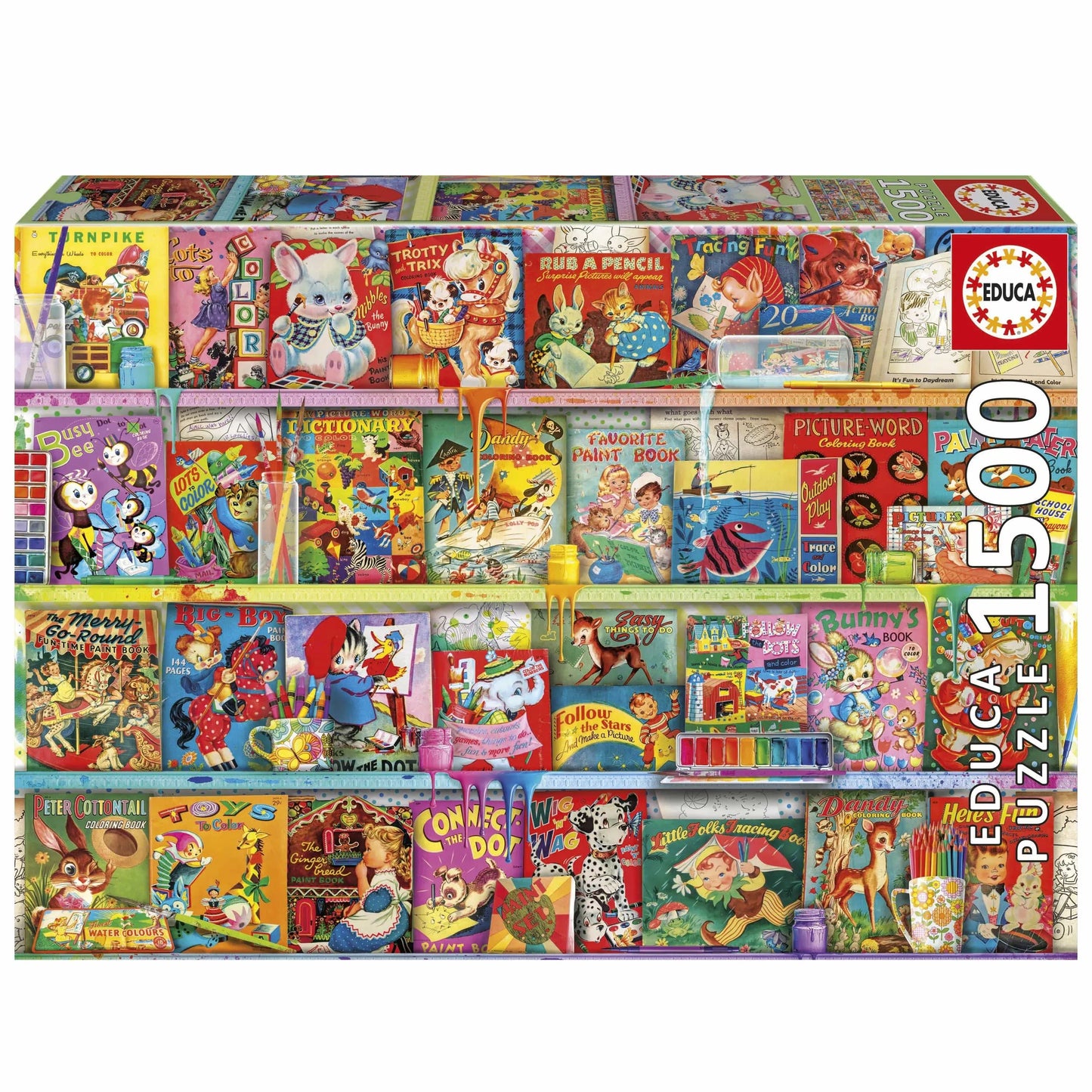 The Kitsch Booklet Corner, 1500-Universalios dėlionės-Brain Games LT