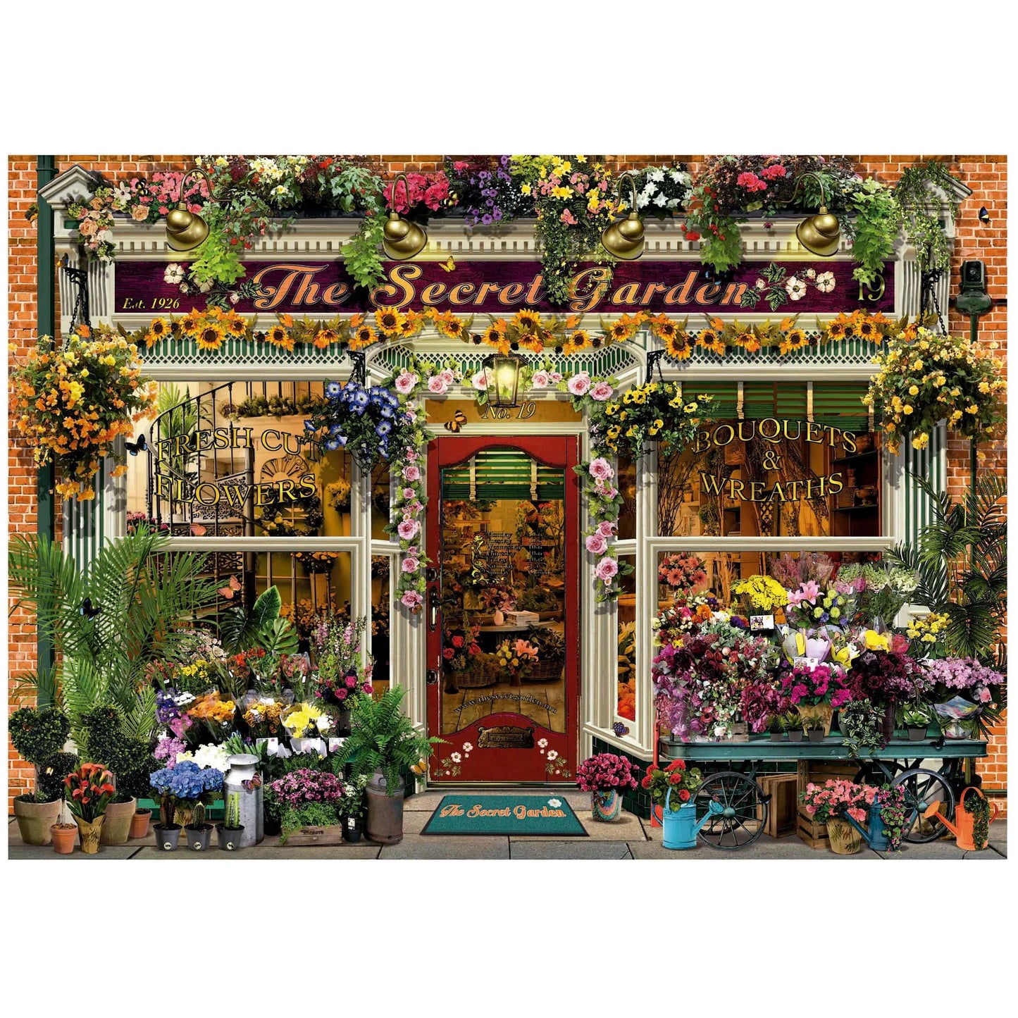 The Secret Garden, 1500-Universalios dėlionės-Brain Games LT