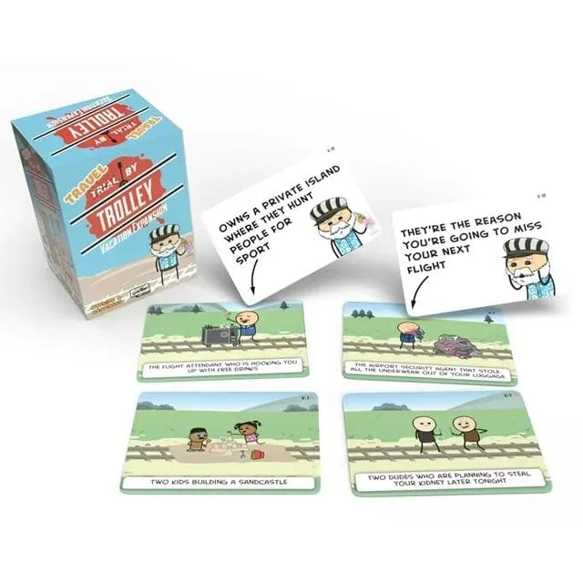 Trial by Trolley: Vacation Expansion (papildymas)-Stalo žaidimai-Brain Games LT