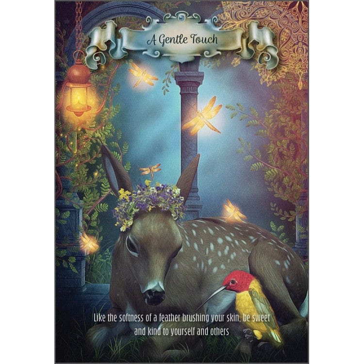 Vikintas Urniežius Kita Hummingbird Wisdom Oracle taro kortos