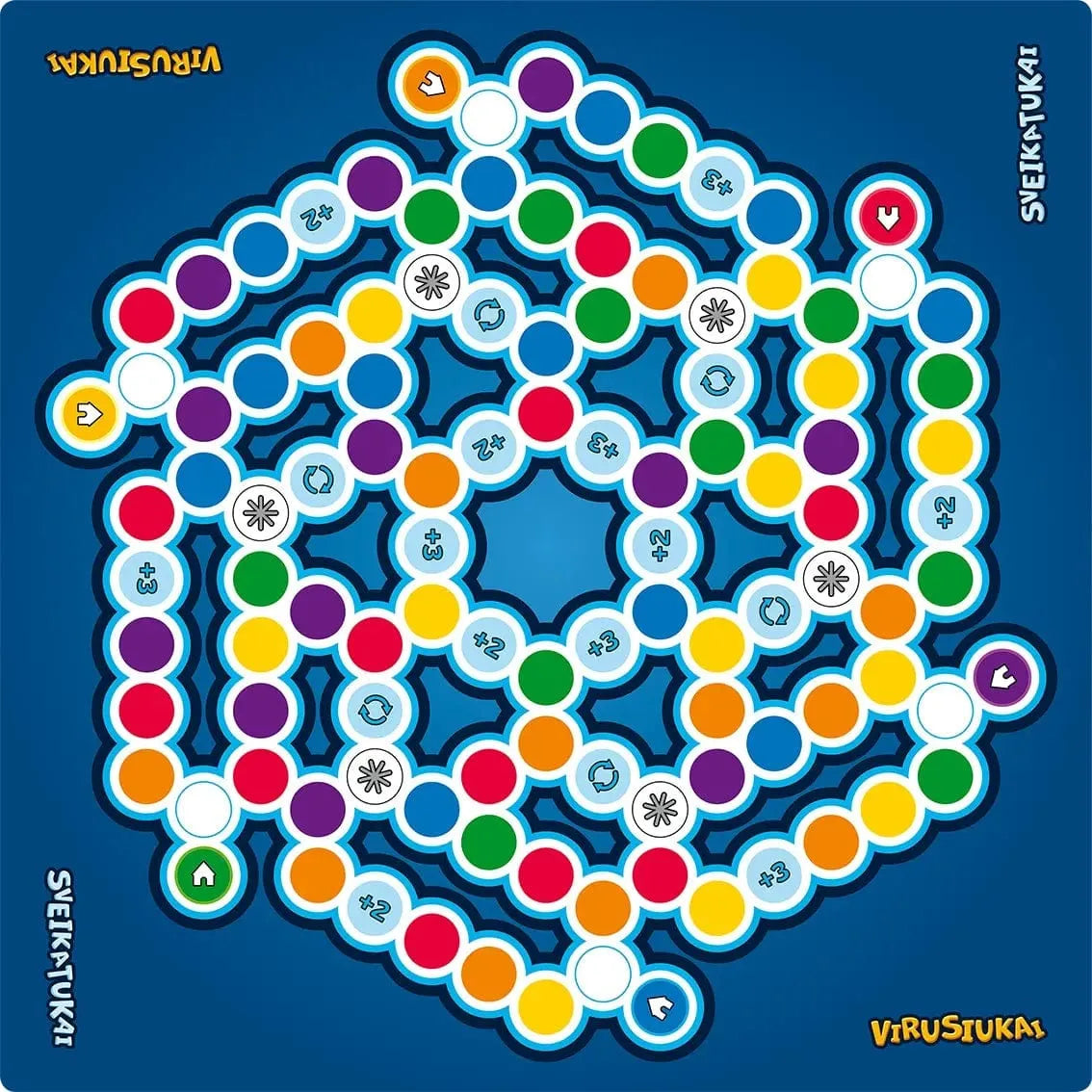 Virusiukai ir sveikatukai-Stalo žaidimai-Brain Games LT