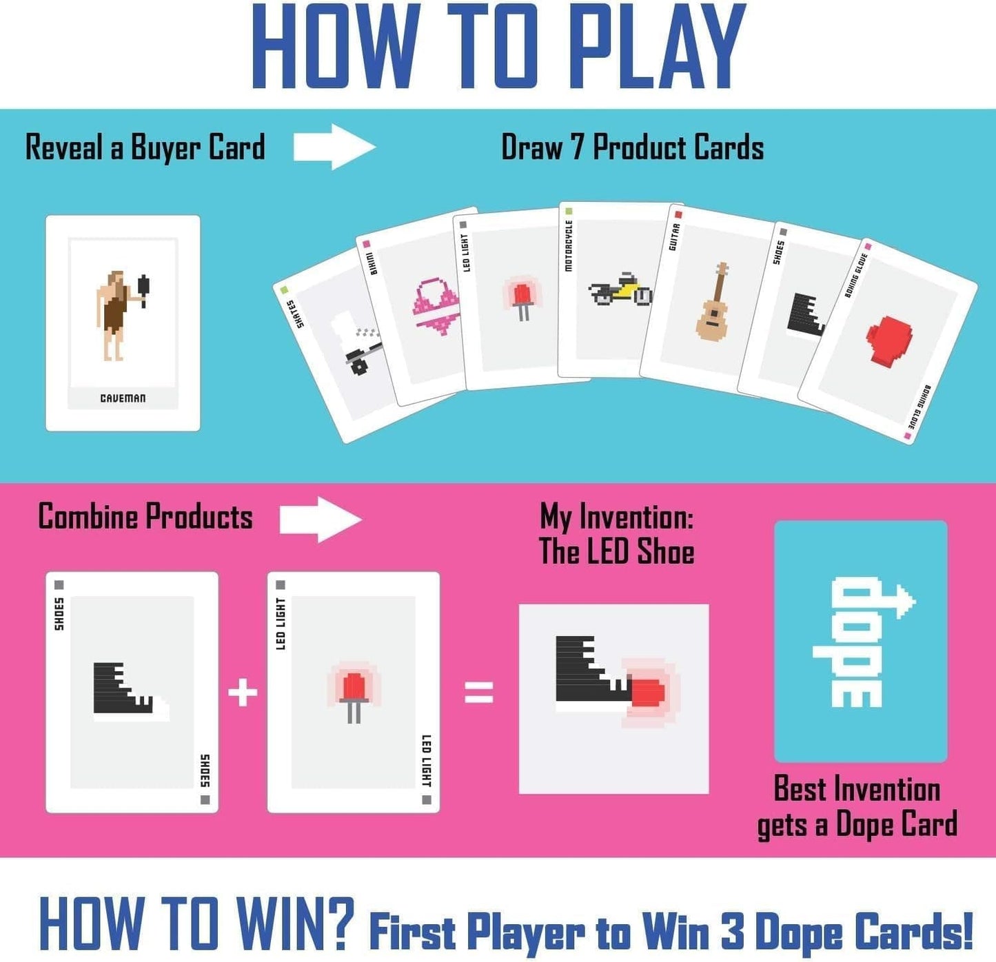 VR Distribution (UK) Limited Stalo žaidimai Dope or Nope