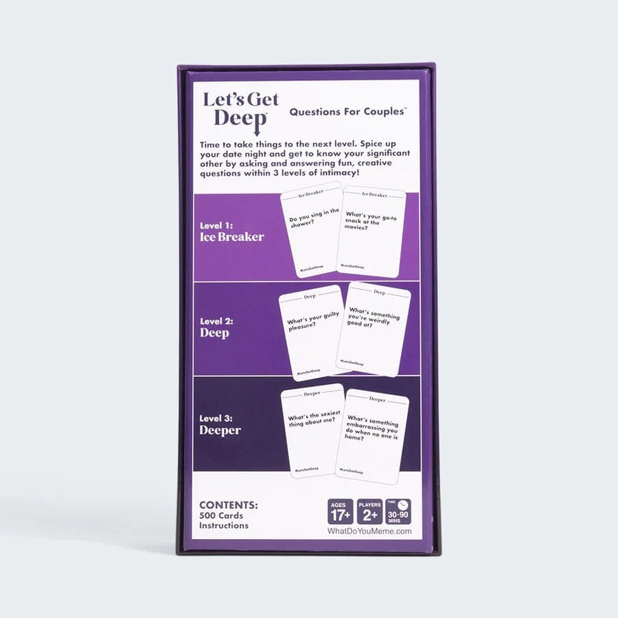 what do you meme? Stalo žaidimai Let's Get Deep