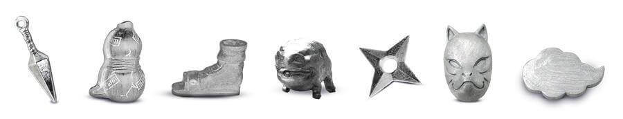 Winning Moves Games Stalo žaidimai Monopoly Naruto